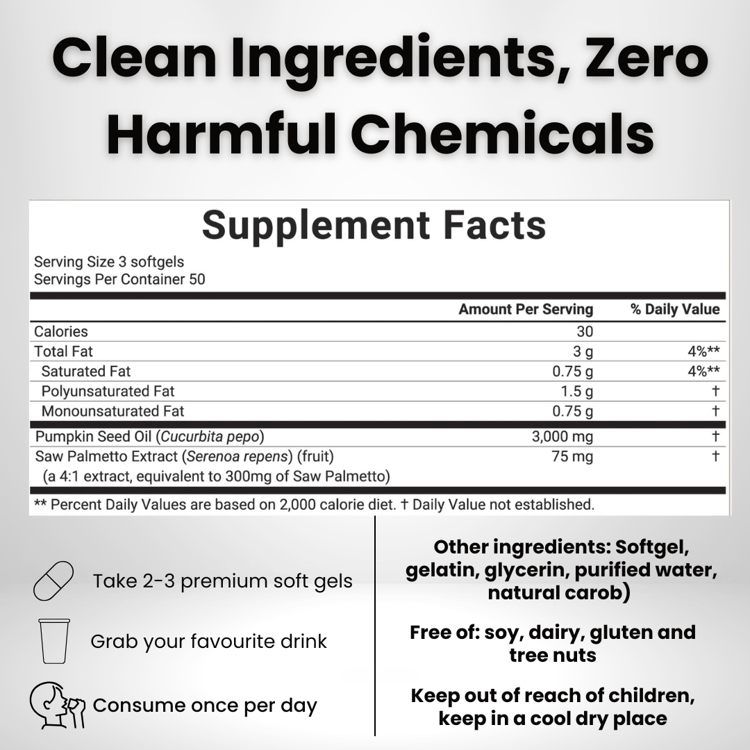 Quivera™ Pumpkin Seed Oil Softgels