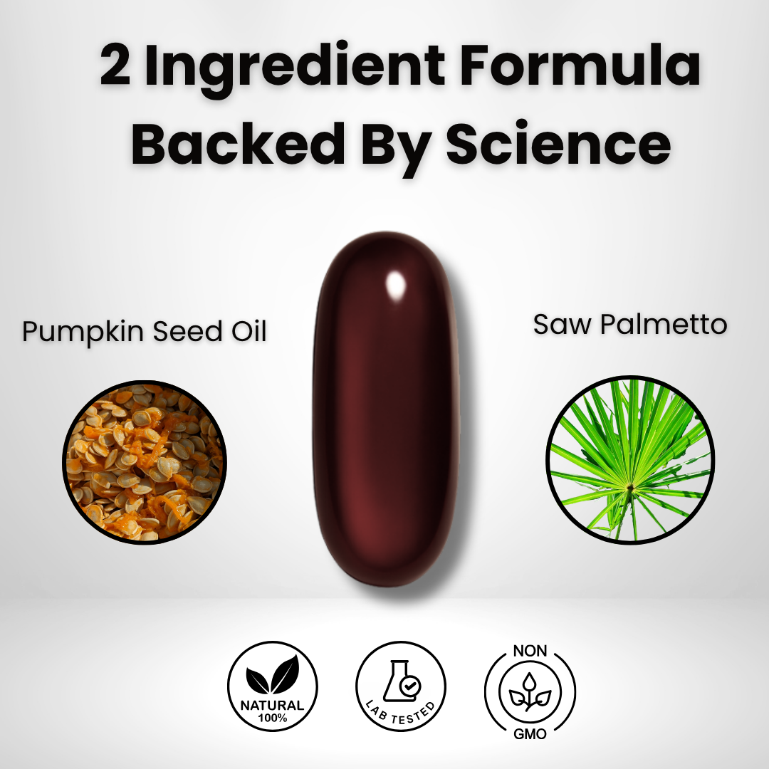 Quivera™ Pumpkin Seed Oil Softgels For Prostate & Urinary Health