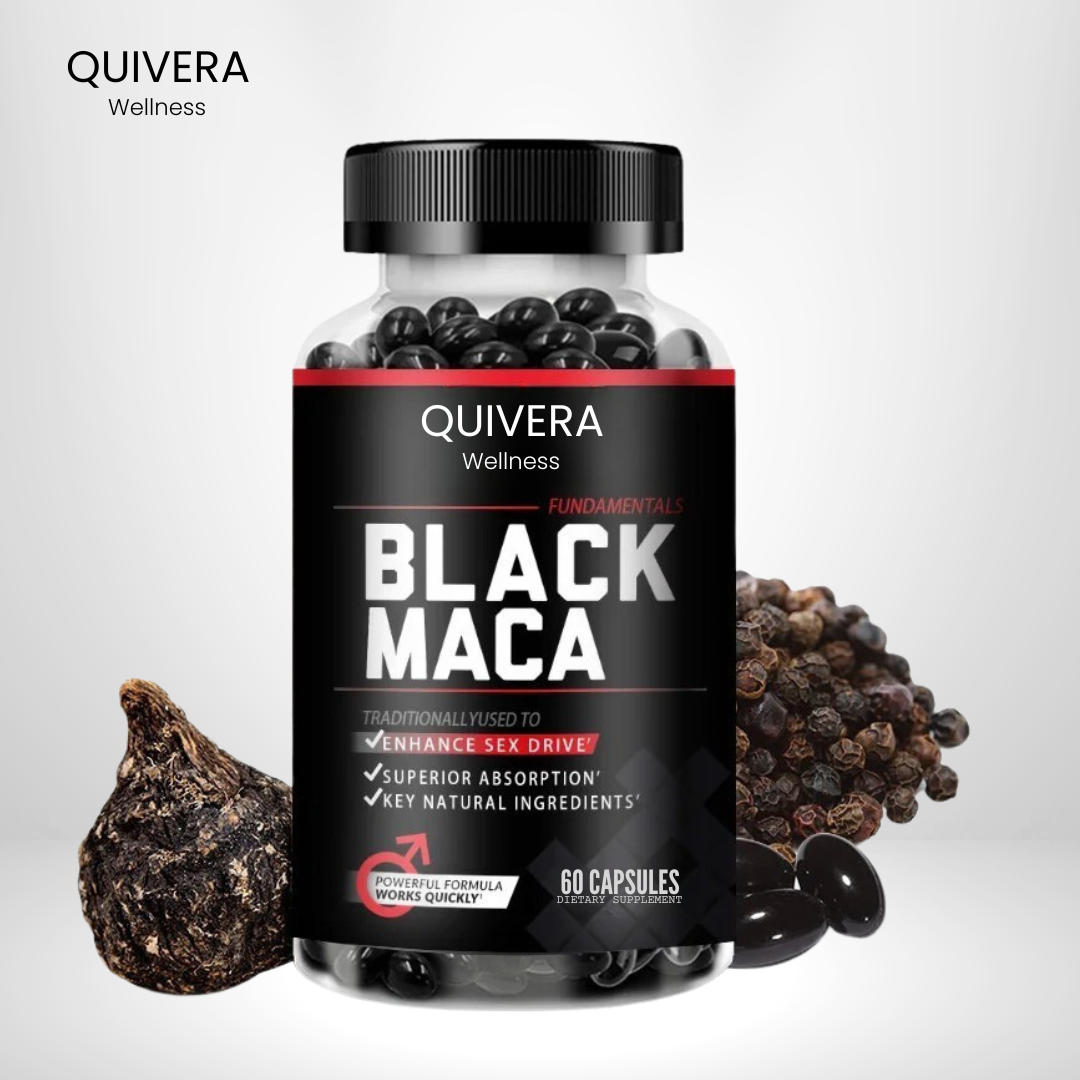 Quivera™ Black Maca Extract for Vitality, Libido & Performance