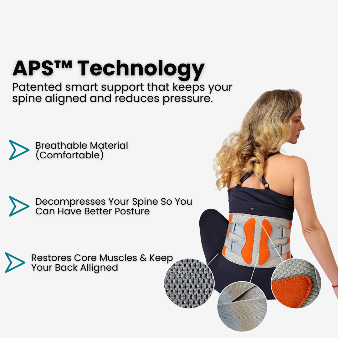 Quivera™ Heated Lower Back Compression Belt