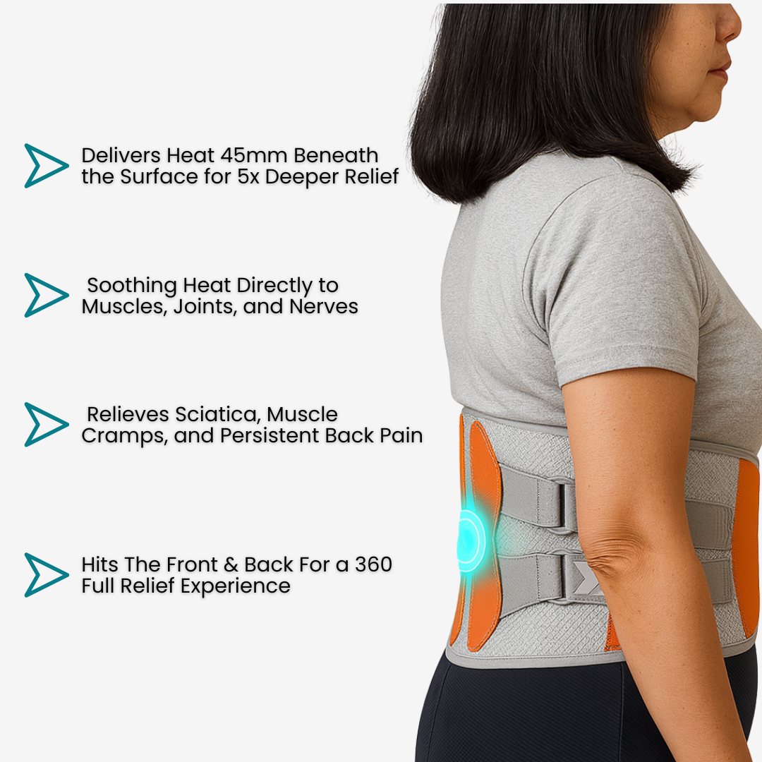 Quivera ™ Heated Lower Back Compression Belt