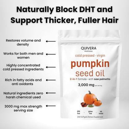 Quivera™ Pumpkin Seed Oil Softgels