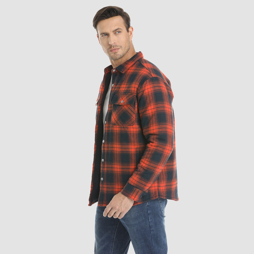 Quilted Flannel Shirt