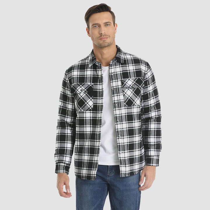 Quilted Flannel Shirt