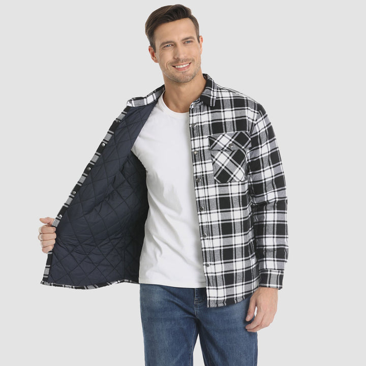 Quilted Flannel Shirt