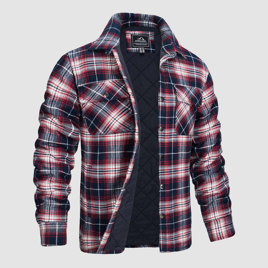 Quilted Flannel Shirt