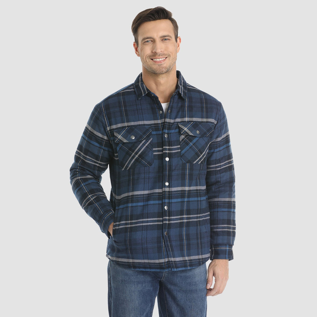 Quilted Flannel Shirt