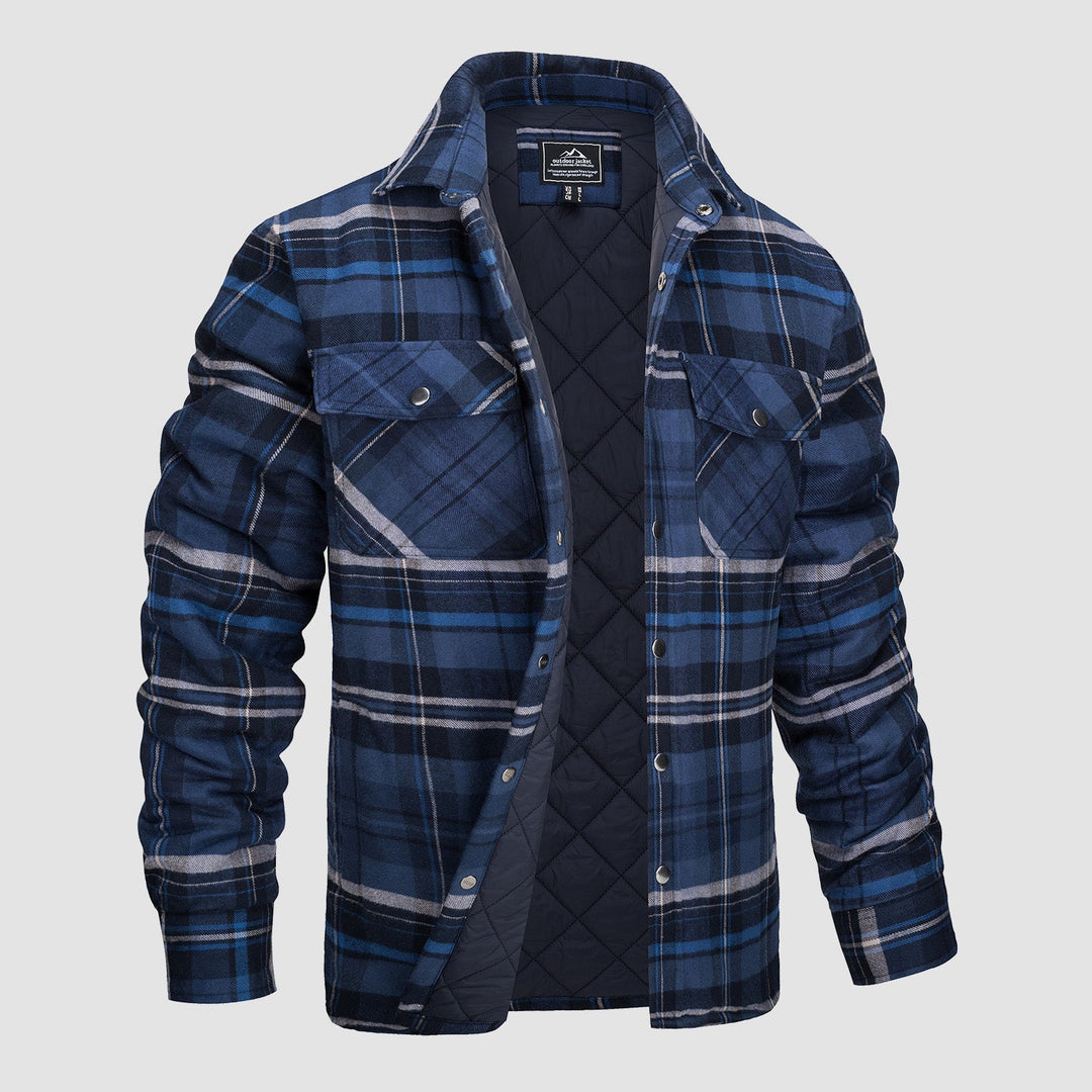 Quilted Flannel Shirt