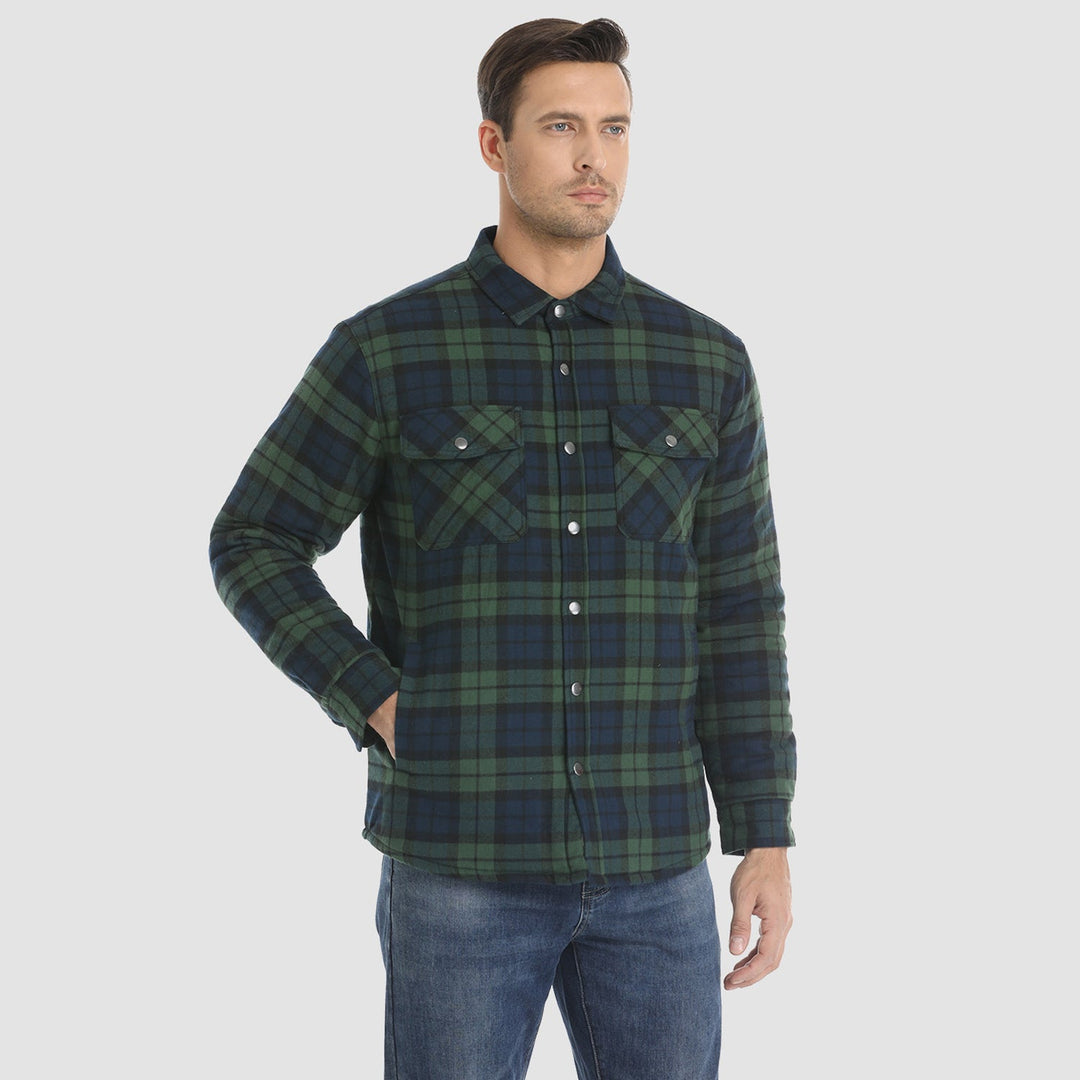 Quilted Flannel Shirt