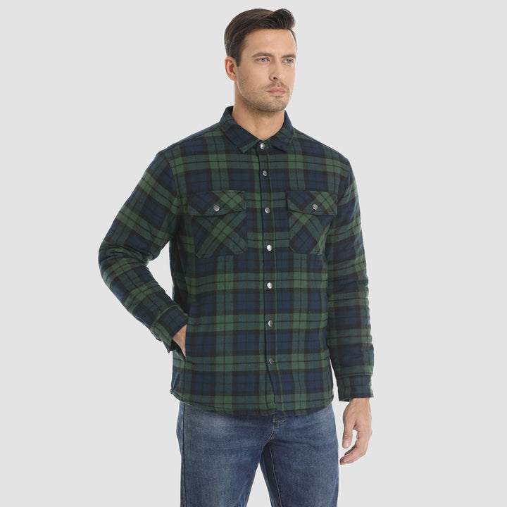 Quilted Flannel Shirt