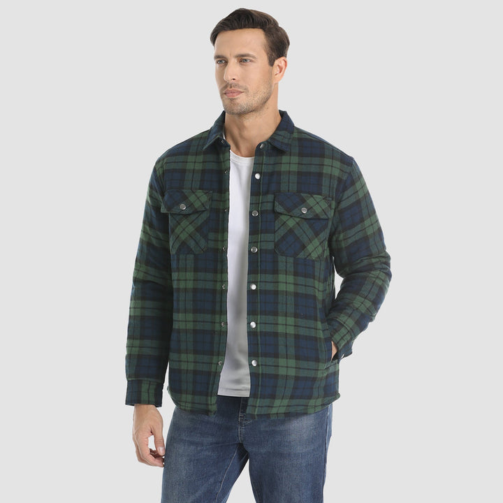 Quilted Flannel Shirt