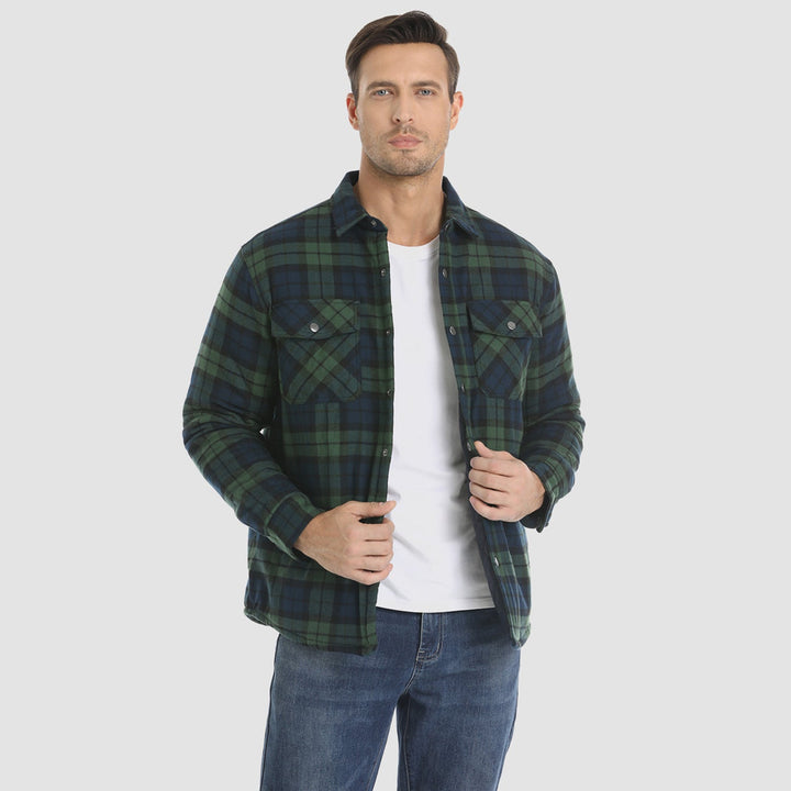 Quilted Flannel Shirt