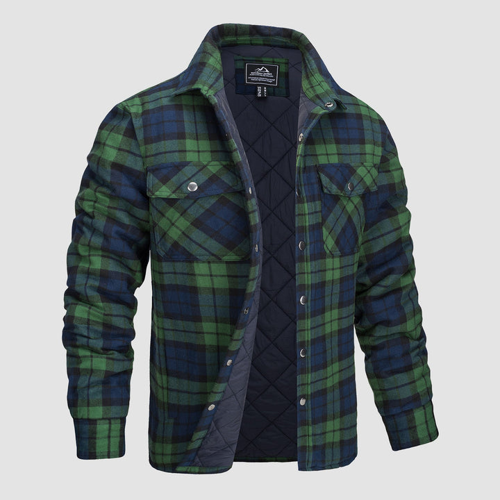 Quilted Flannel Shirt