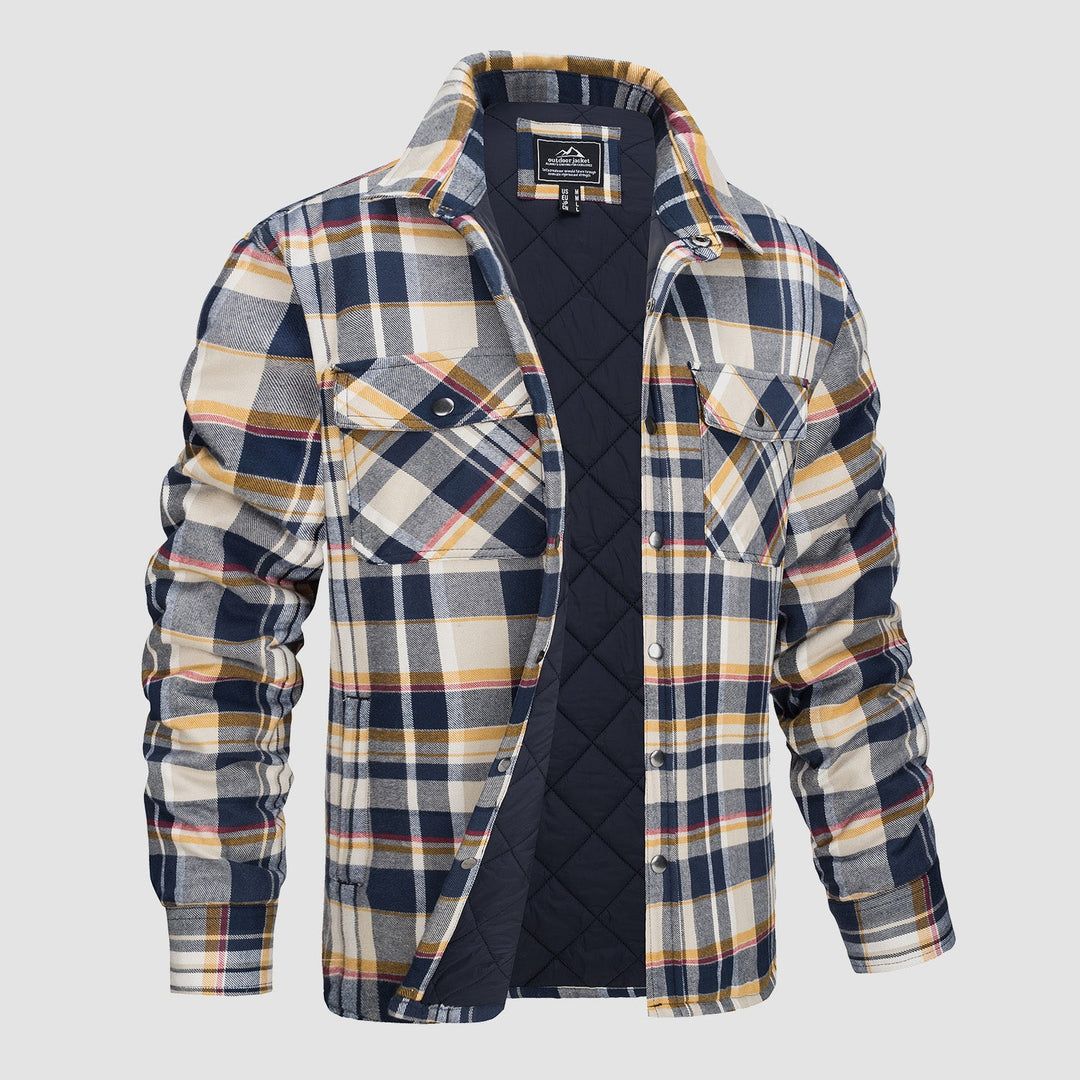 Quilted Flannel Shirt