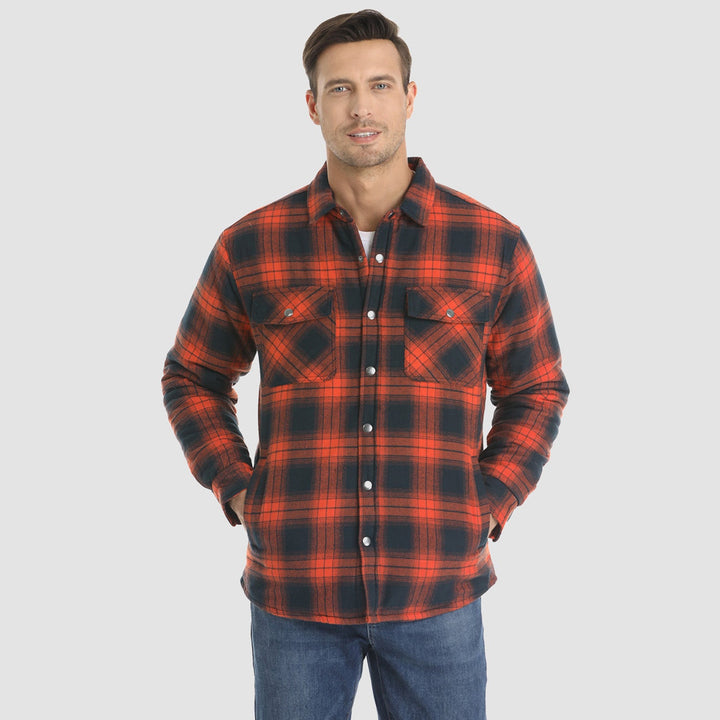 Quilted Flannel Shirt