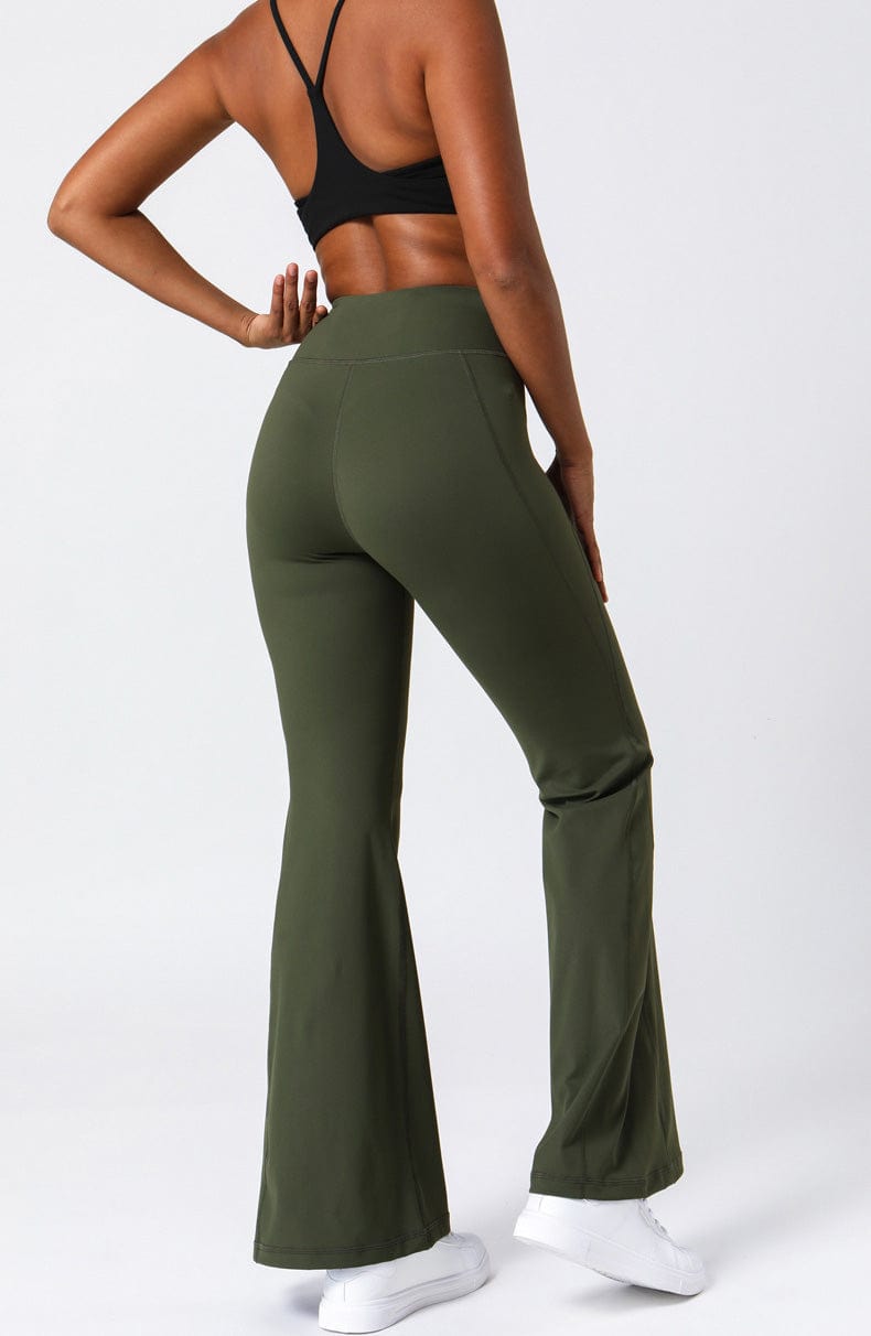 High Waist Flare Pants