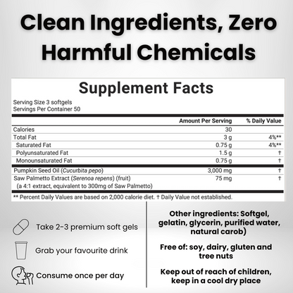 Quivera™ Pumpkin Seed Oil Softgels