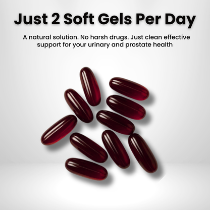 Quivera™ Pumpkin Seed Oil Softgels For Prostate & Urinary Health