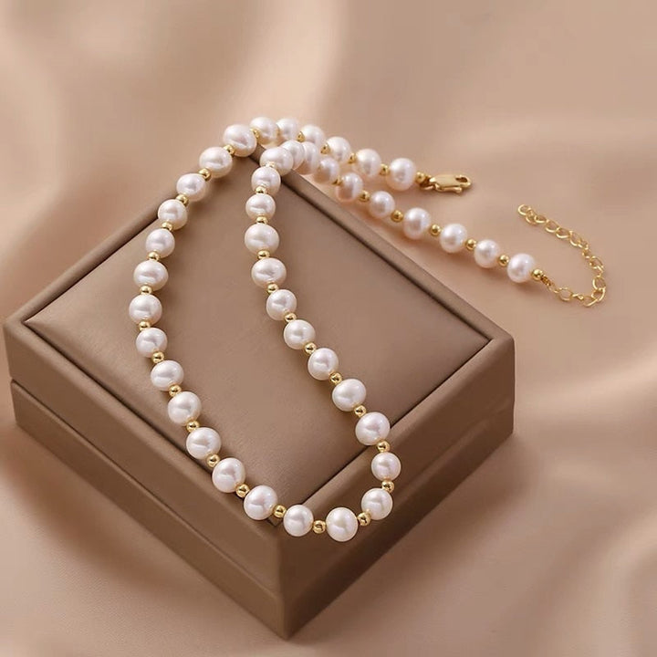 Luminescent Pearl Necklace