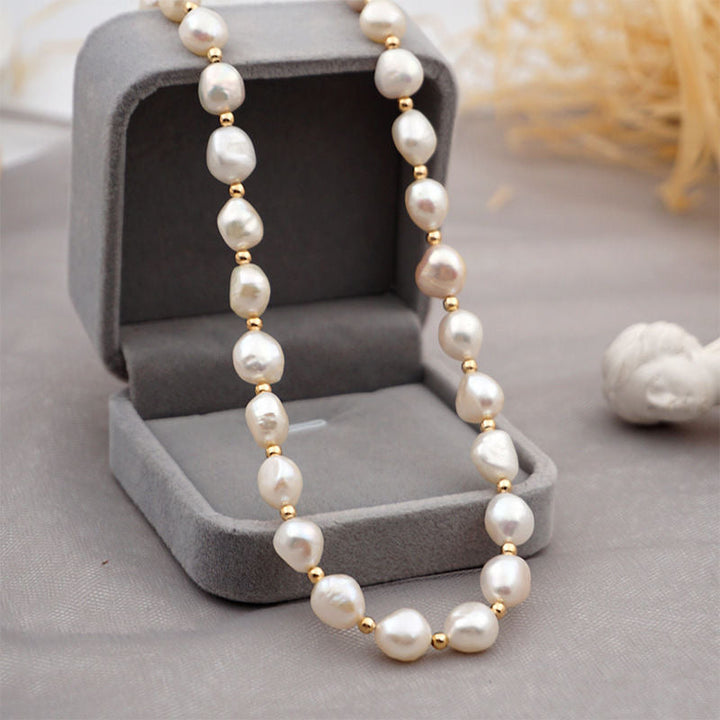 Luminescent Pearl Necklace