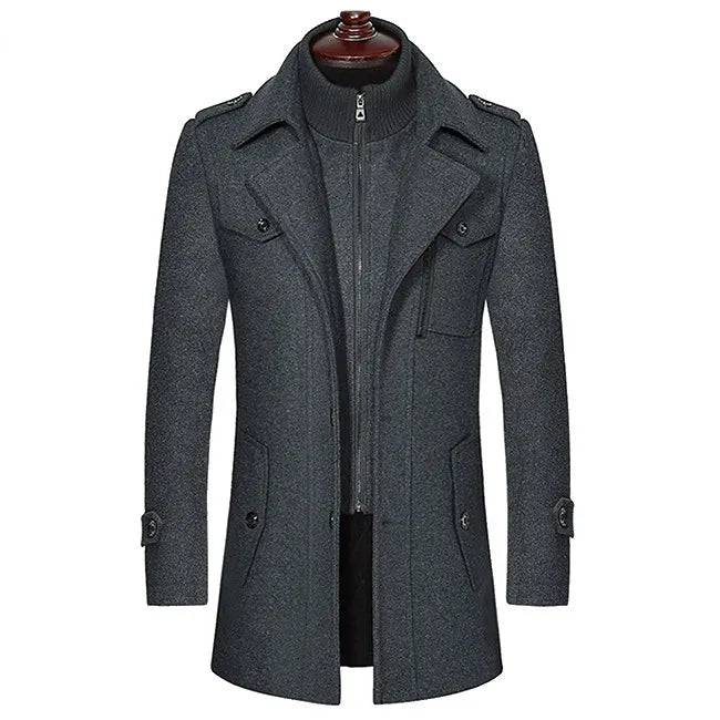 Heritage Luxe Wool Overcoat