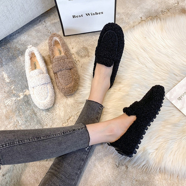 Giulia | Fuzzy Slippers