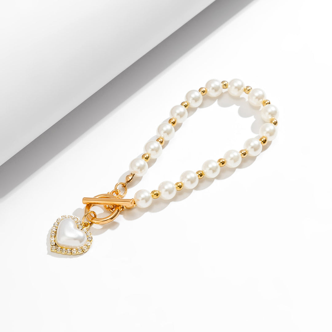 Aurora Pearl Drop Bracelet