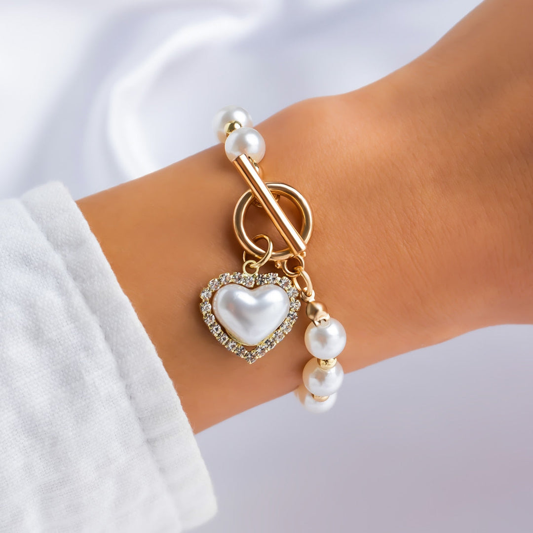 Aurora Pearl Drop Bracelet