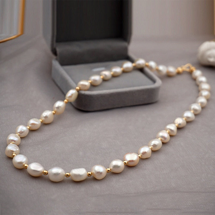 Luminescent Pearl Necklace