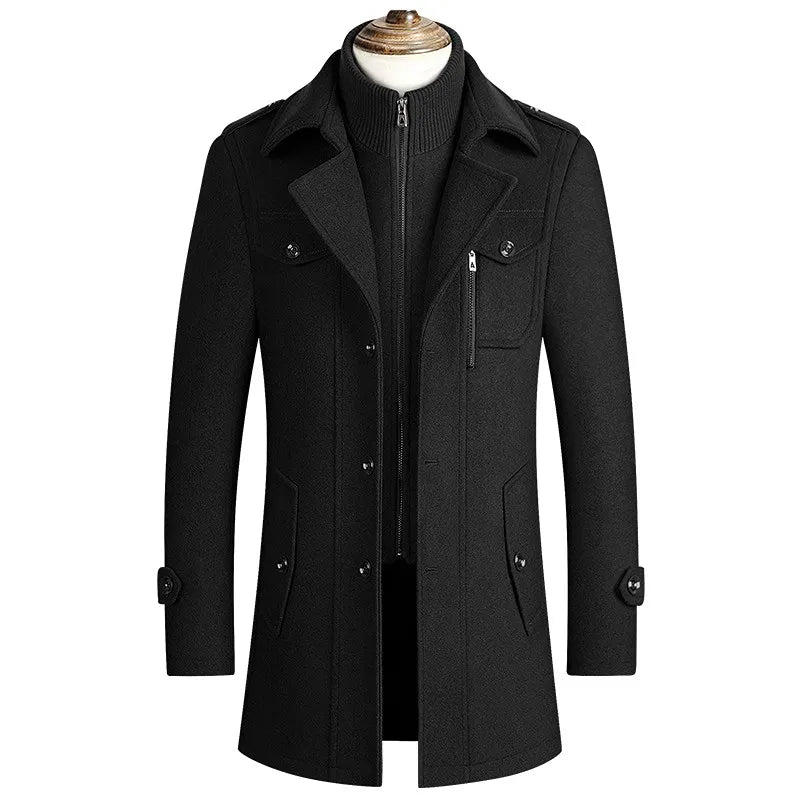 Heritage Luxe Wool Overcoat