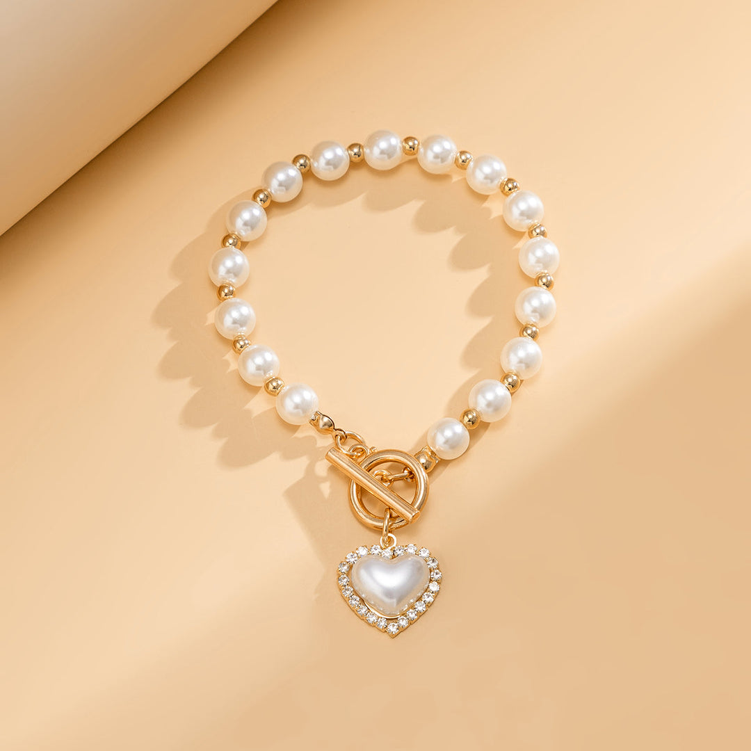 Aurora Pearl Drop Bracelet