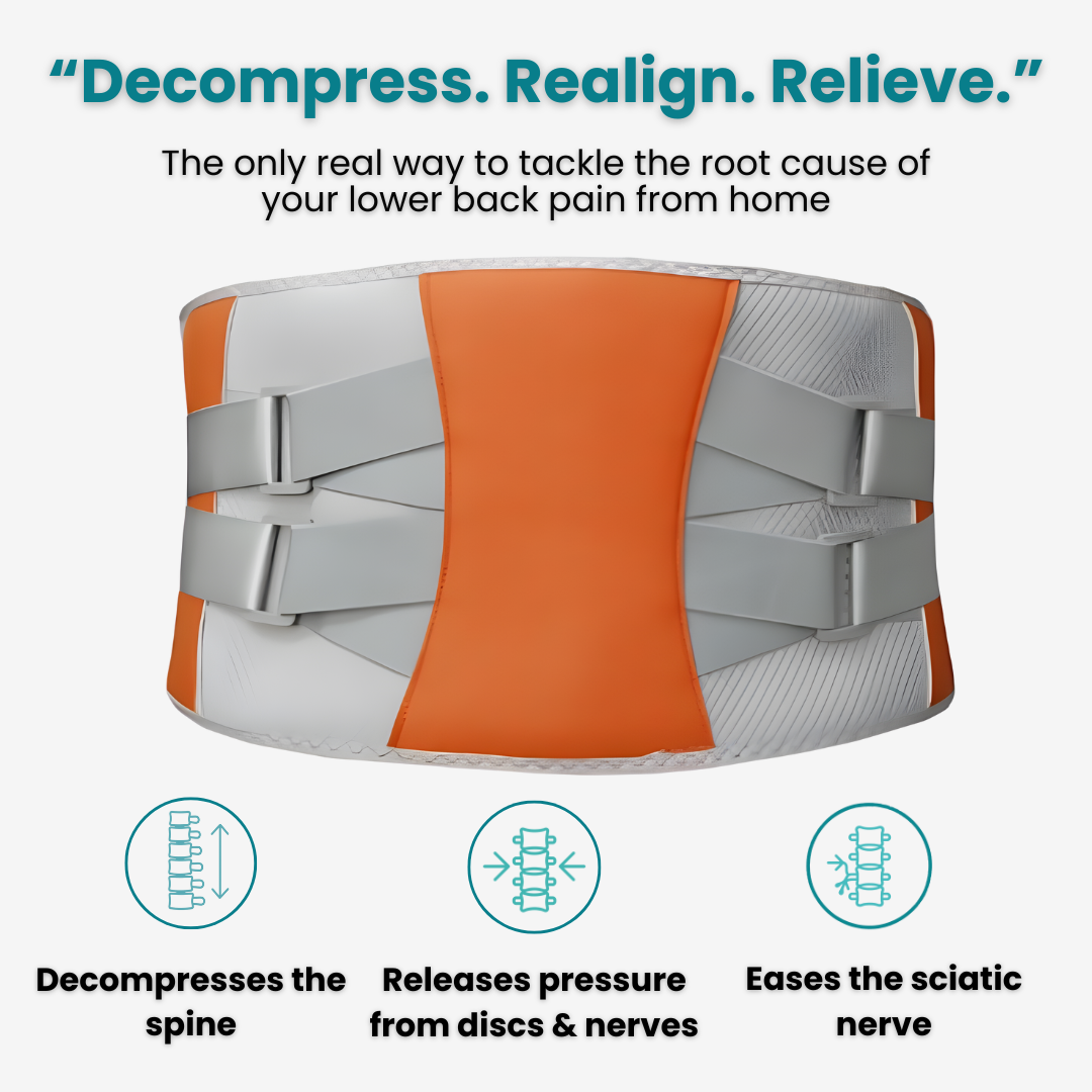 Quivera ™ Heated Lower Back Compression Belt