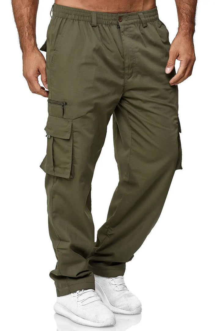 Multi-Pocket Casual Cargos