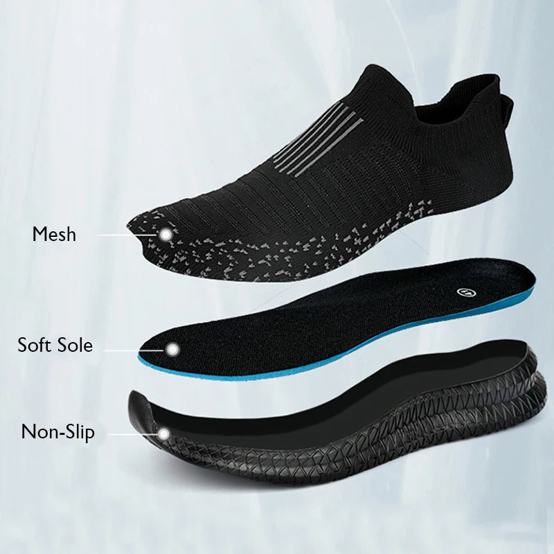 Breathable Laceless Shoes