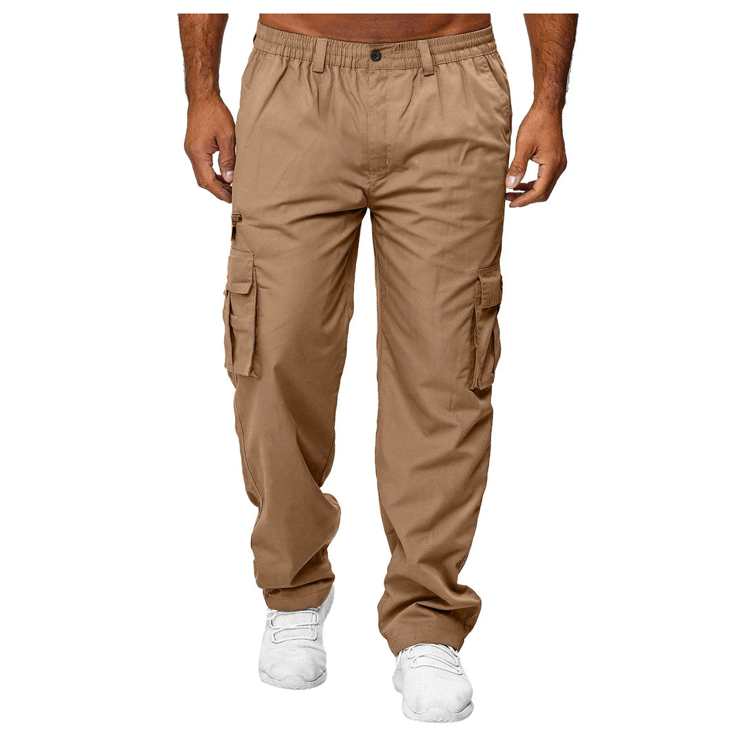 Multi-Pocket Casual Cargos